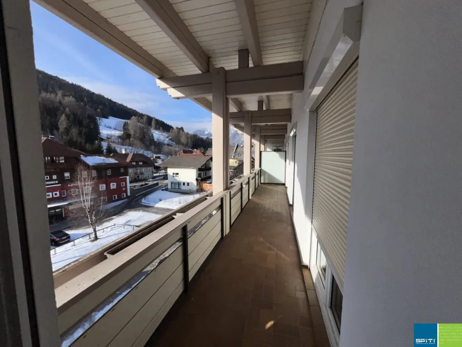 Rennweg am Katschberg 80/16: 4 Zimmerwohnung mit großer Loggia im 3. OG - Bild