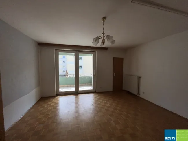 Klagenfurt: Einzimmerwohnung mit Loggia im 1.OG - Top 111 - Bild