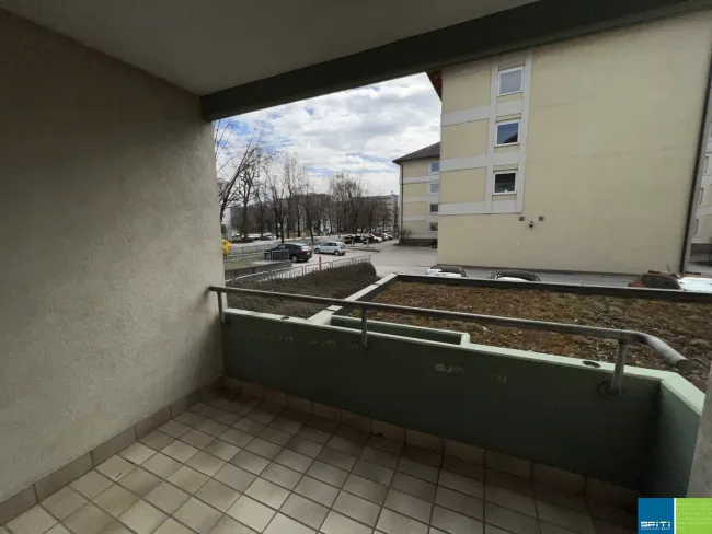 Klagenfurt: Einzimmerwohnung mit Loggia im EG - Top 101 - Bild
