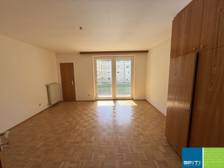 Klagenfurt: Einzimmerwohnung mit Loggia im 1.OG - Top 114