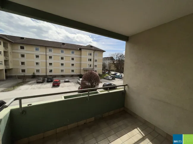 Klagenfurt: Einzimmerwohnung mit Loggia im 1.OG - Top 116 - Titelbild