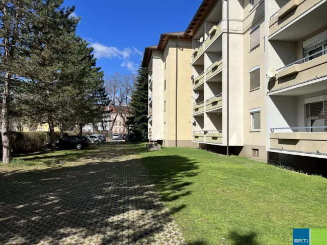 Klagenfurt: Zweizimmerwohnung mit Loggia und Parkplatz - Titelbild
