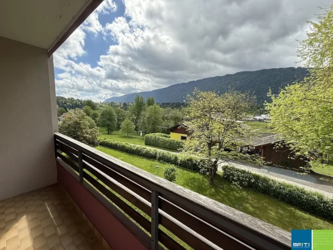 Hermagor: Helle 3-Zimmerwohnung im 2. OG mit Loggia und Parkplatz - Bild