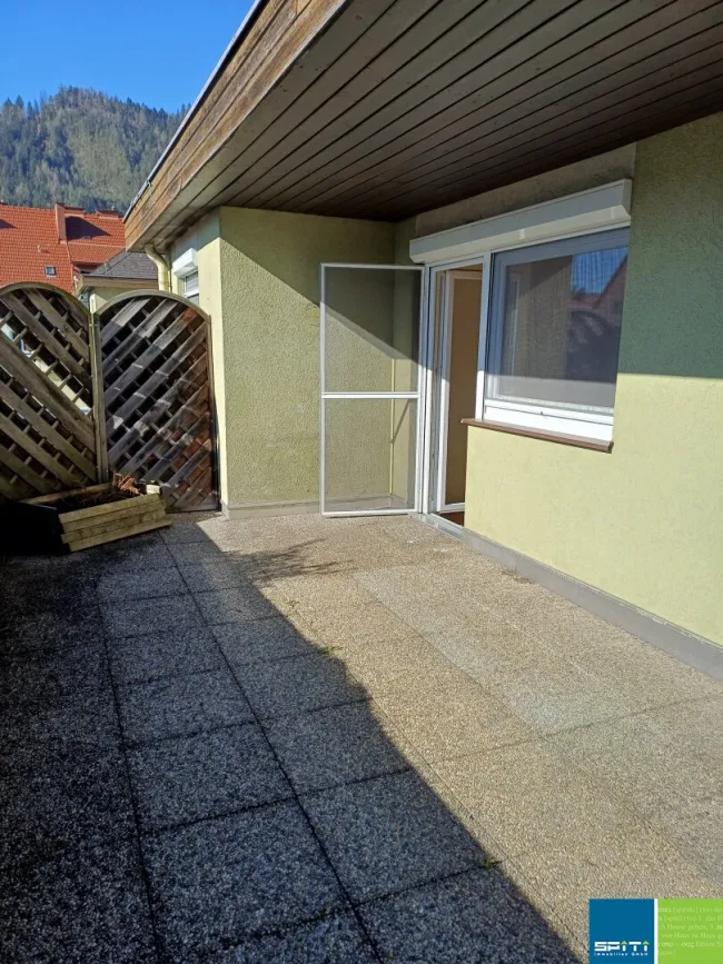 Helle 2-Zimmer Wohnung mit großer Terrasse in Sankt Michael i.d.Obersteiermark - Bild