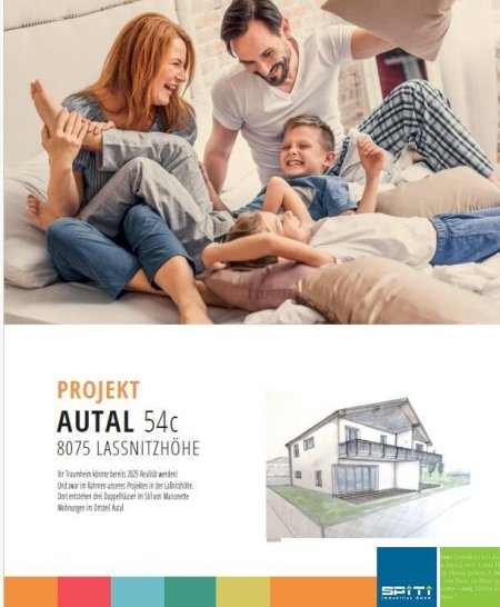 Neubauprojekt: Doppelhaushälfte in Autal, Nähe der Landeshauptstadt Graz