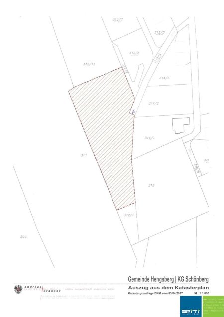 Grundstück mit Wohnbauprojekt "Matzelsdorf Kogel" in Hengsberg Bezirk Leibnitz