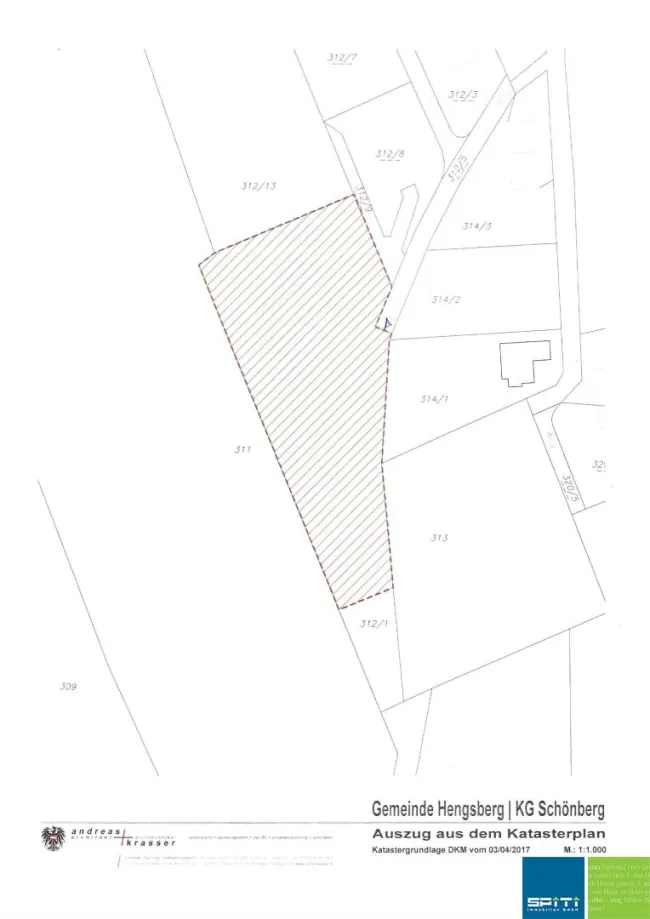 Grundstück mit Wohnbauprojekt "Matzelsdorf Kogel" in Hengsberg Bezirk Leibnitz - Bild