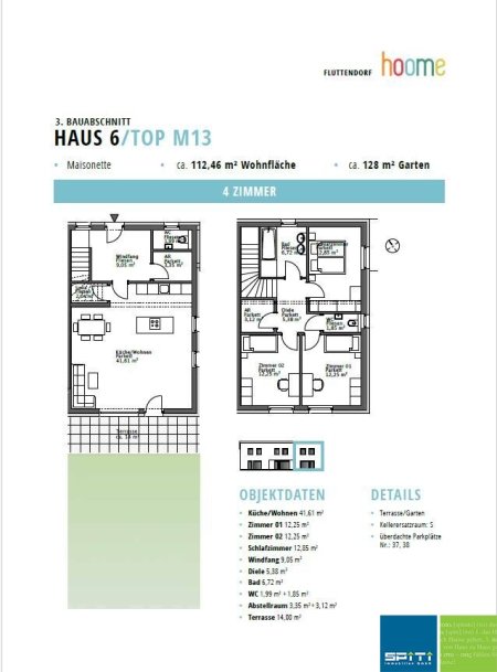 NEUBAU Maisonette mit Gartenanteil in Mooskirchen, im Steirischen Zentralraum