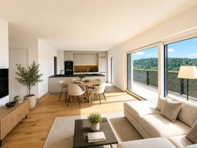 Visualisierung Balkon
