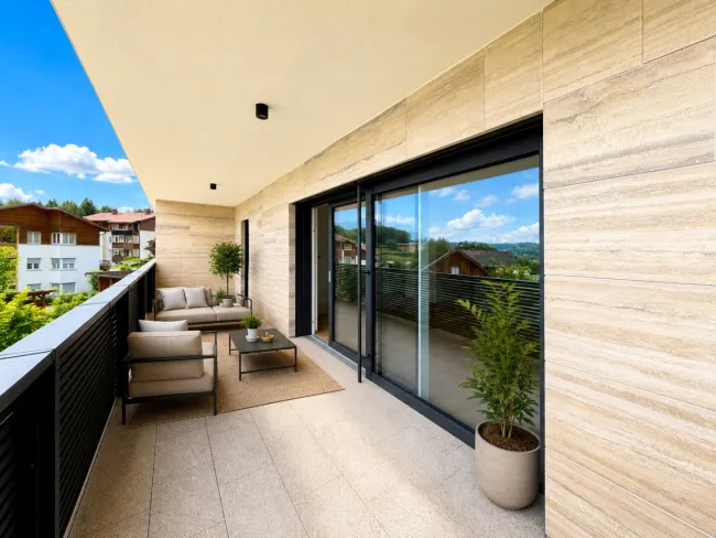 Visualisierung Balkon