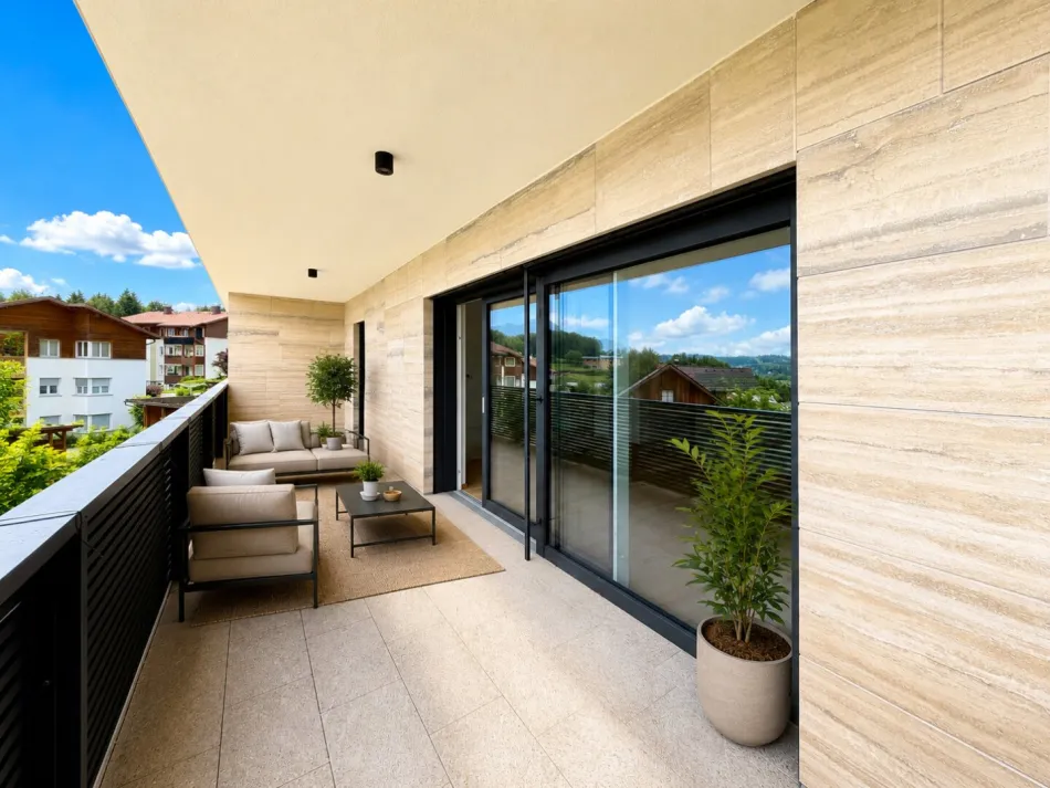 Visualisierung Balkon