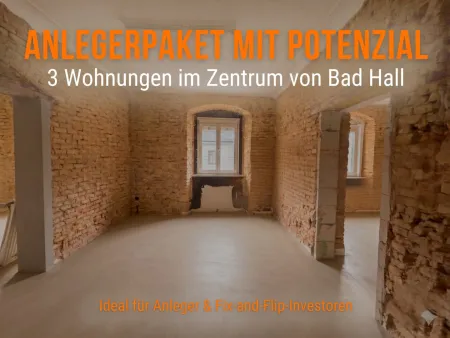 Investorenpaket & Chance im Zentrum von Bad Hall: Potenzial für Anleger und Fix & Flip