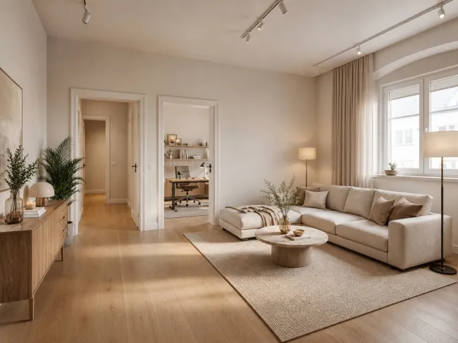 Visualisierung Bsp. Wohnung