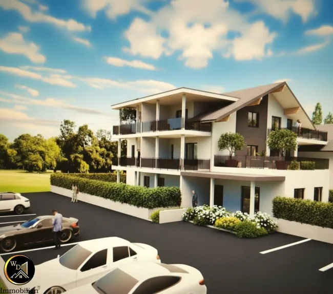 „PROVISIONSFREI"– RARITÄT-Top-Rendite bis zu 8 % möglich-Carinthia Living-Sonnenresort I – St. Kanzian am Klopeiner See. Zweitwohnsitz oder Ihr neuer Hauptwohnsitz, nur 12 exklusive Wohneinheiten! - Titelbild