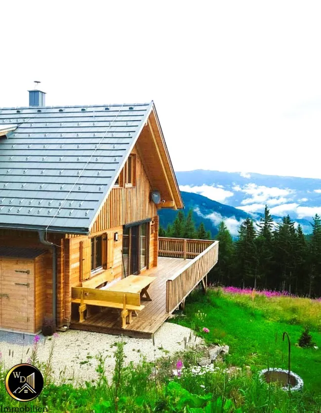 Ski-in-Ski out für die Familie- "Chalet mit Alpenfeeling pur auf 1.500 Metern Seehöhe am 9462 Klippitztörl- Komfort, Ruhe & Rendite vereint" Über 200 Tage jährliche Vermietbarkeit möglich! - Titelbild