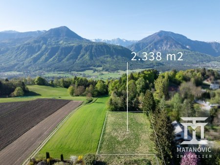 Weitblick auf die Karawanken