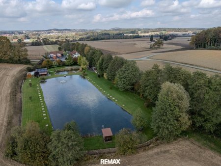Fischteichanlage mit Infrastruktur & Fischbestand – technisch ausgereifte Anlage in Ruhelage!