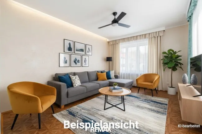Wohnzimmer - So könnte es aussehen