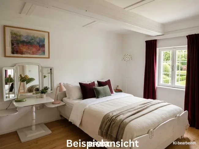 Schlafzimmer - So könnte es aussehen