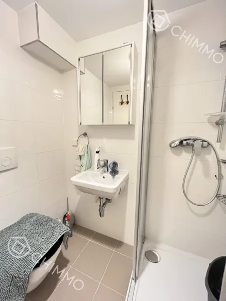 Badzimmer im Keller