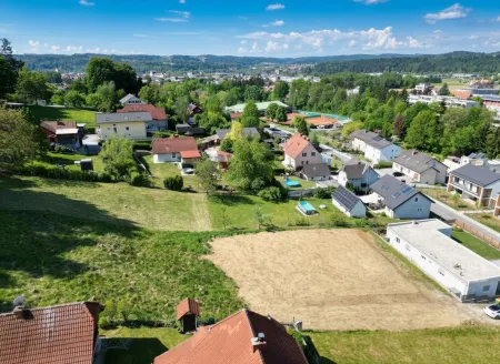 Blick ins Stadtzentrum Gleisdorf (SW)