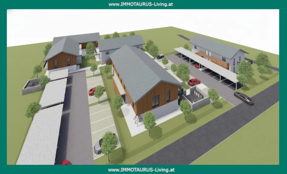 Projektentwicklung Wildon: 3.892 m² Baugrund, 20 Wohneinheiten mit Garten bzw. Balkon, 45 Parkplätze – bereit zur Übernahme! - Titelbild