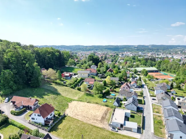 Blick in Richtung Ortskern