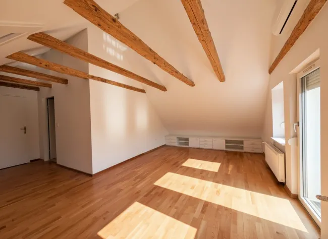 Schlafzimmer mit insgesamte über 35 m²