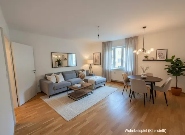 2-Zimmer-Wohnung (WG tauglich!) mit Balkon in Geidorf – saniert, zentral und vielseitig nutzbar! - Bild