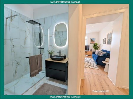 Komplett sanierter Altbau: fast 80 m² · 3 Zimmer · Balkon & Wintergarten in Graz-Eggenberg