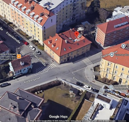 Projektliegenschaft mit Neubaupotenzial – Blockrandbebauung gemäß STEK Körblergasse 35–37, 8010 Graz