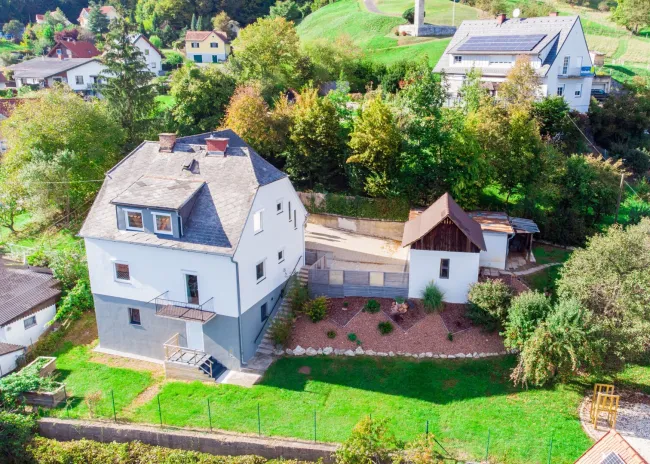 Luftaufnahme mit Blick aus Süd-Westen