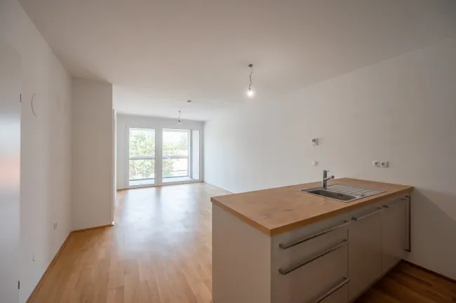 Wohntraum nahe Wien: 2 Zimmer mit Loggia - Bild