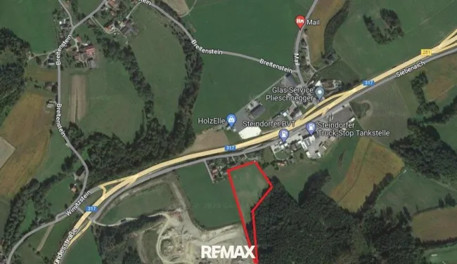 Grundstück Pfeil