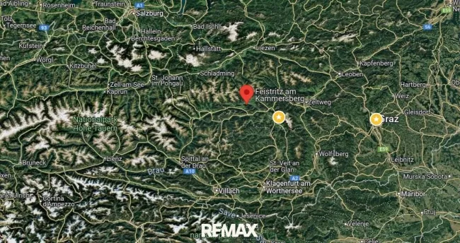 Luftansicht Österreich