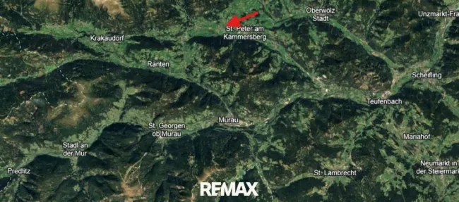 Luftansicht Region
