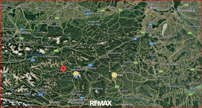 Luftansicht Österreich