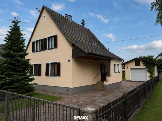 Charmantes Wohnhaus mit Wintergarten in ruhiger Lage von Hartheim bei Alkoven! - Bild