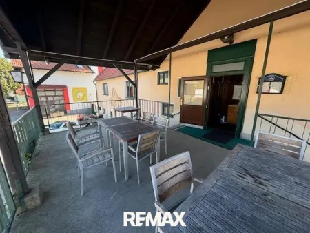 Überdachte Terrasse