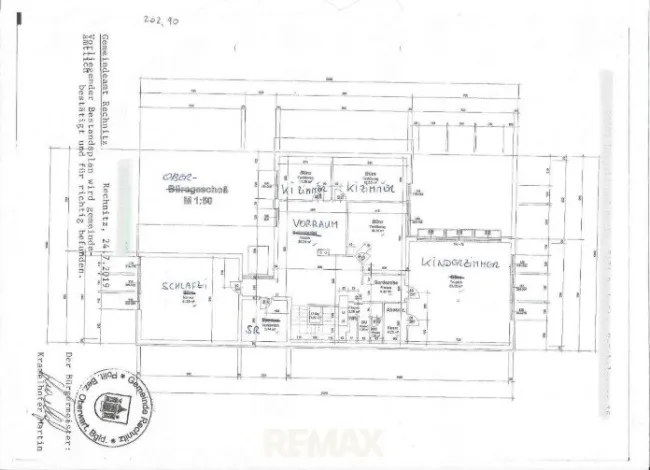 Rechnitz Grundriss OG