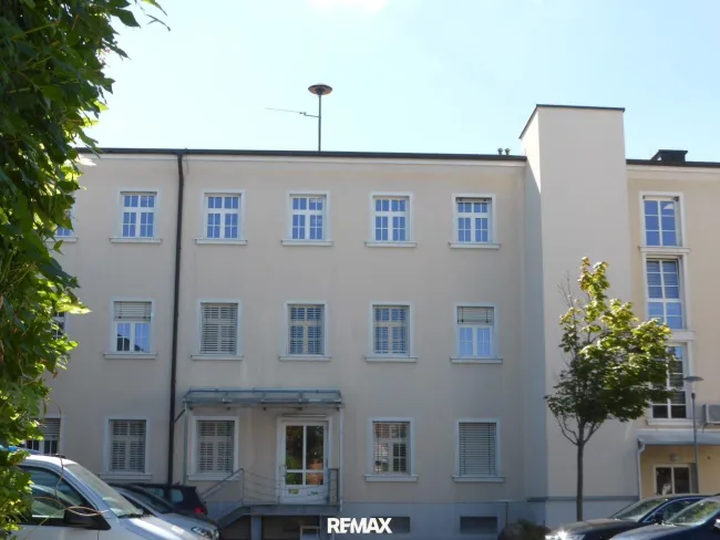 Ansicht vom Parkplatz