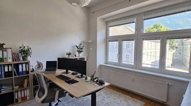 Einrichtungsvorschlag Büro (KI-generiert)