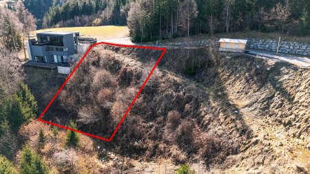 Drohnenaufnahme Grundstück
