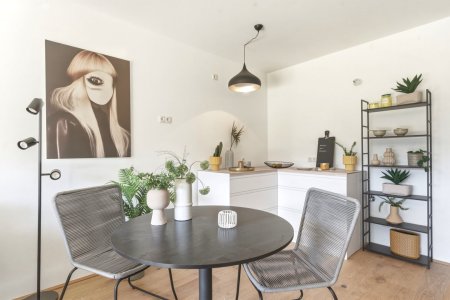 Essbereich mit Küche (Home Staging)