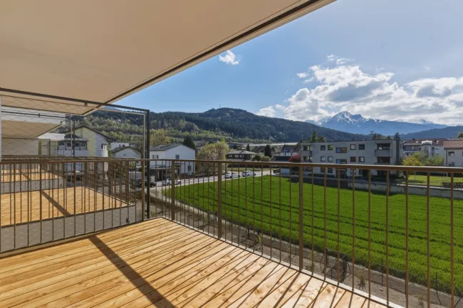 Balkon mit Aussicht nach Südwesten