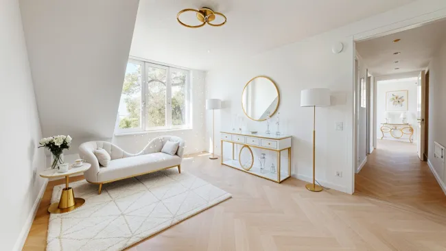 Haus Drohnenaufnahme