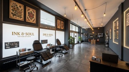 KI Einrichtungsvorschlag Tattoo Studio