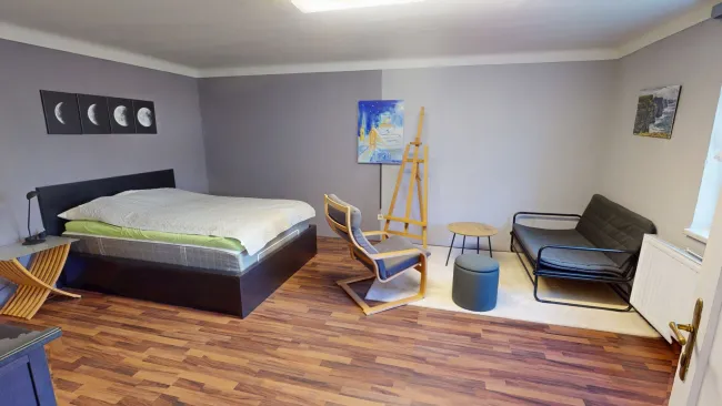 Schlaf/Wohnzimmer