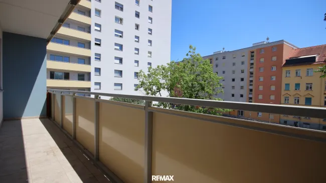 Großzügiger Südbalkon