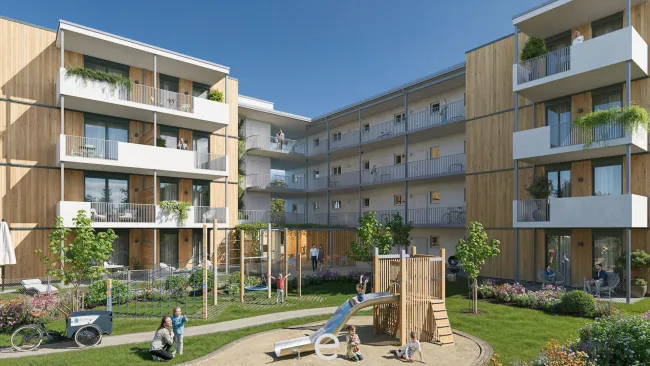 HYGGE Wohnen - Top B3.3 mit 3 Zimmer und Balkon im 3.OG - Titelbild